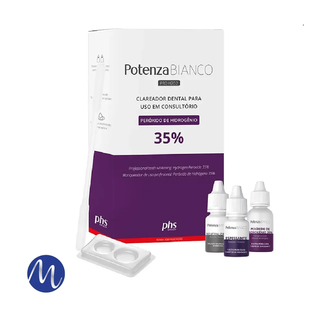 Clareamento 35% Potenza Branco Pro 3 Pacientes
